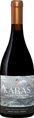 Вино Красное Сухое Tierras de Armenia Karas Single Vineyard Syrah Ararat Valley 2021 0,75 л фото