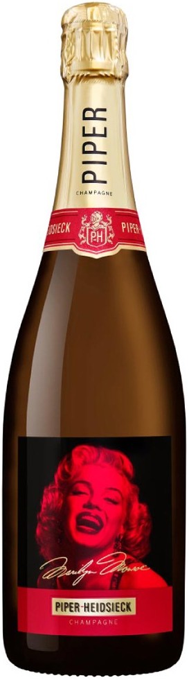 Вино игристое Белое Брют Piper-Heidsieck Brut Marilyn Monroe 100 ans Edition 0,75 л фото