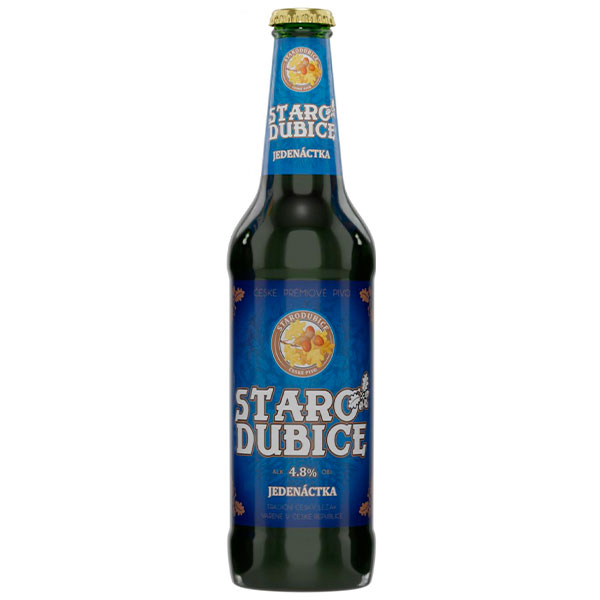 Пиво Светлое Starodubice Jedenactka 0,5 л фото