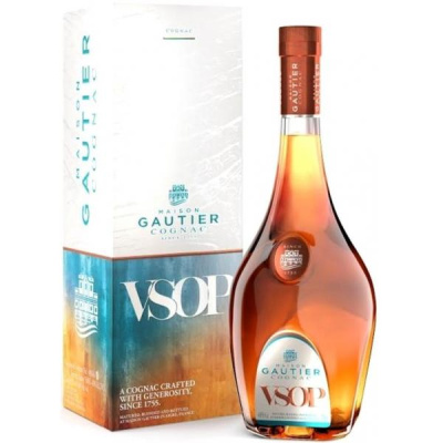 Коньяк Gautier VSOP in gift box 0,70 л фото