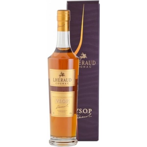 Коньяк Lheraud VSOP Petite Champagne in gift box 0,5 л фото