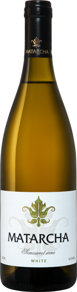 Вино Матарча Белое Полусладкое белое полусладкое 11% 0,75 л фото