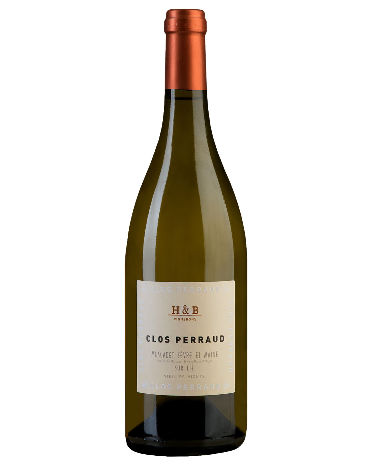 Вино Белое Сухое Clos Perraud Vieilles Vignes Muscadet Sevre et Maine sur Lie 2022 0,75 л фото