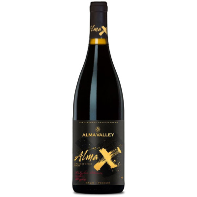 Вино Красное Сухое Alma Valley Alma X Cabernet Sauvignon Shiraz Crimea 2019 0,75 л фото