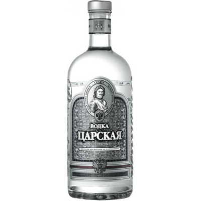 Водка Царская Оригинальная 40% 0,5 л фото