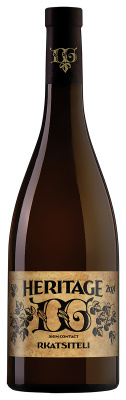 Вино Херитедж ДГ Скин Контакт Ркацители 2021 белое сухое 13% 0,75 л фото