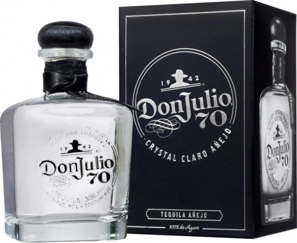 Текила Don Julio 70 Cristalino Anejo in gift box 0,7 л фото