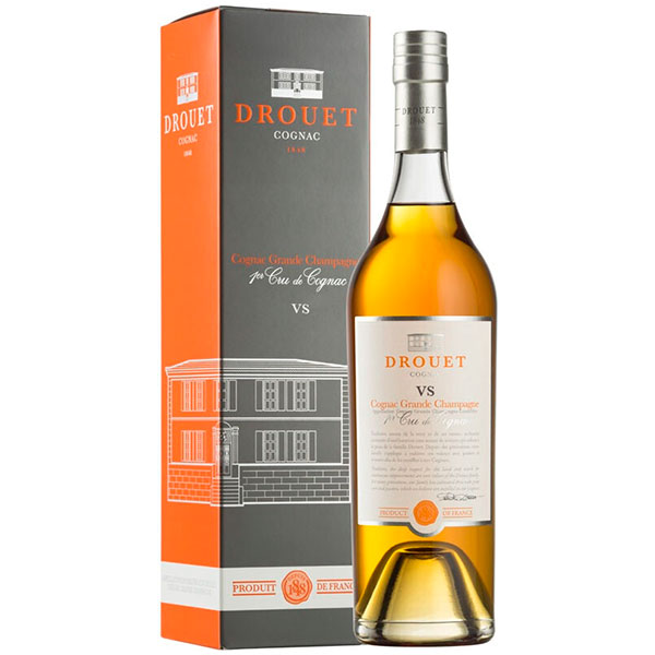 Коньяк Drouet VS Grande Champagne in gift box 0,7 л фото