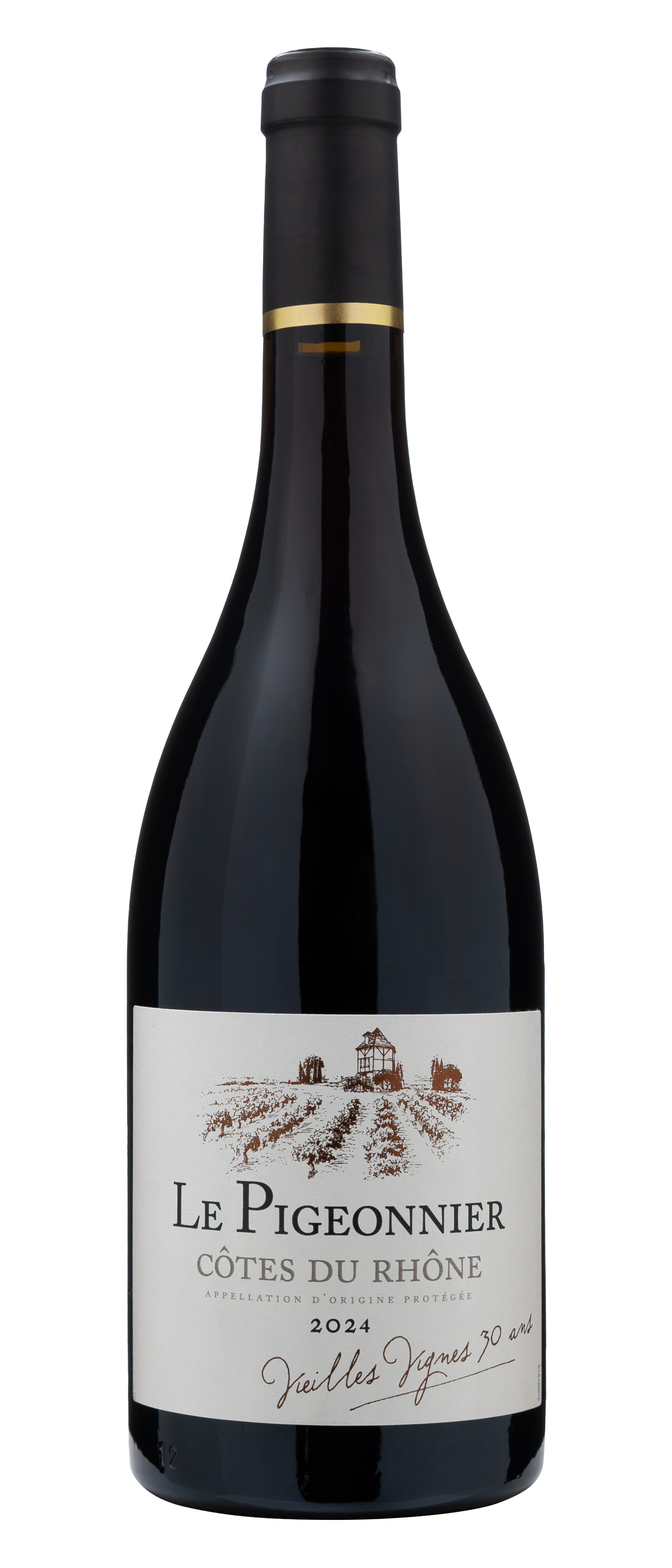 Вино Красное Сухое Les Vignobles Foncalieu Le Pigeonnier Vieilles Vignes 2024 0,75 л фото