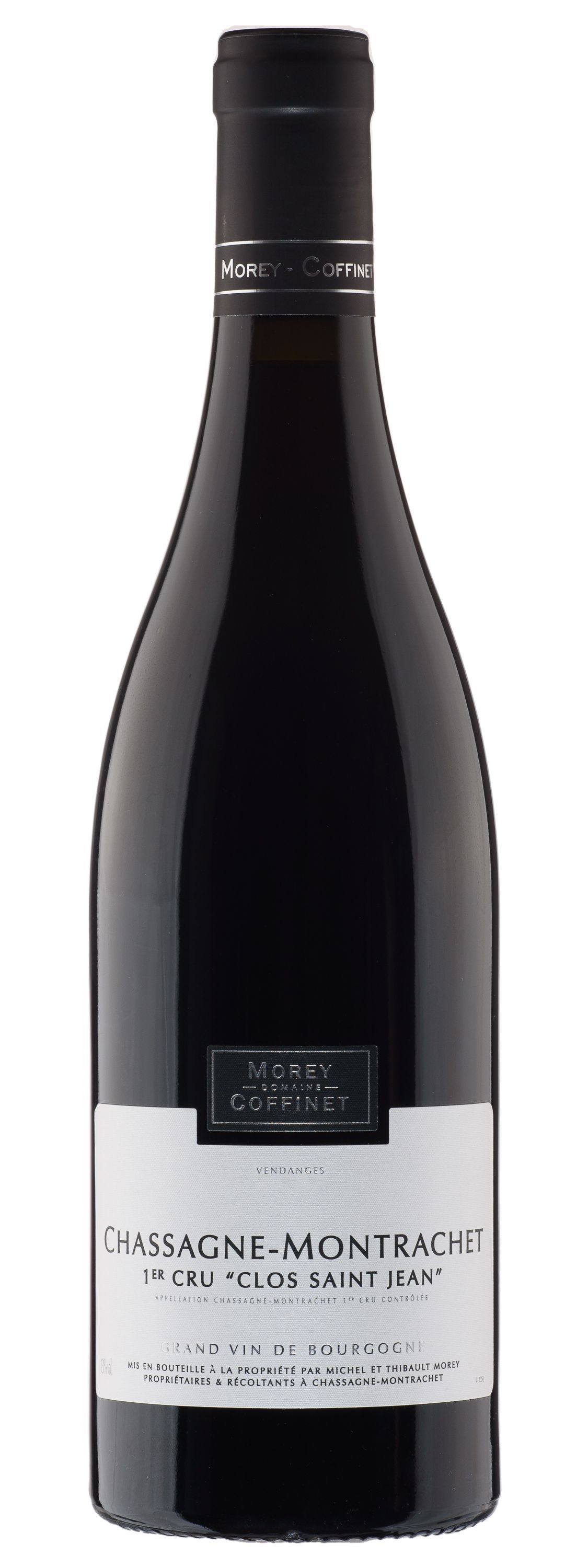 Вино Красное Сухое Domaine Morey-Coffinet Chassagne-Montrachet Premier Cru Clos Saint-Jean 2024 0,75 л фото