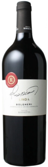 Вино Красное Сухое Tenute Rossetti Linda Bolgheri 2020 0,75 л фото