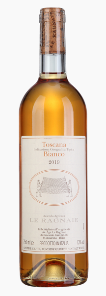 Вино Белое Сухое Ragnaie Toscana Bianco 2020 0,75 л фото