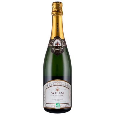 Вино игристое Белое Брют Willm Cremant d'Alsace Brut BIO 0,75 л Вино игристое Белое Брют Willm Cremant d'Alsace Brut BIO 0,75 л фото