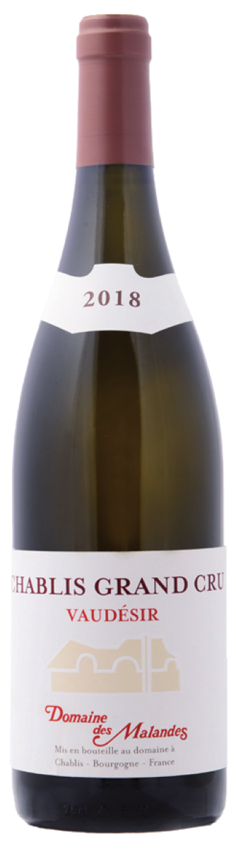 Вино Белое Сухое Domaine Des Malandes Chablis Grand Cru Vaudesir 2023 0,75 л фото