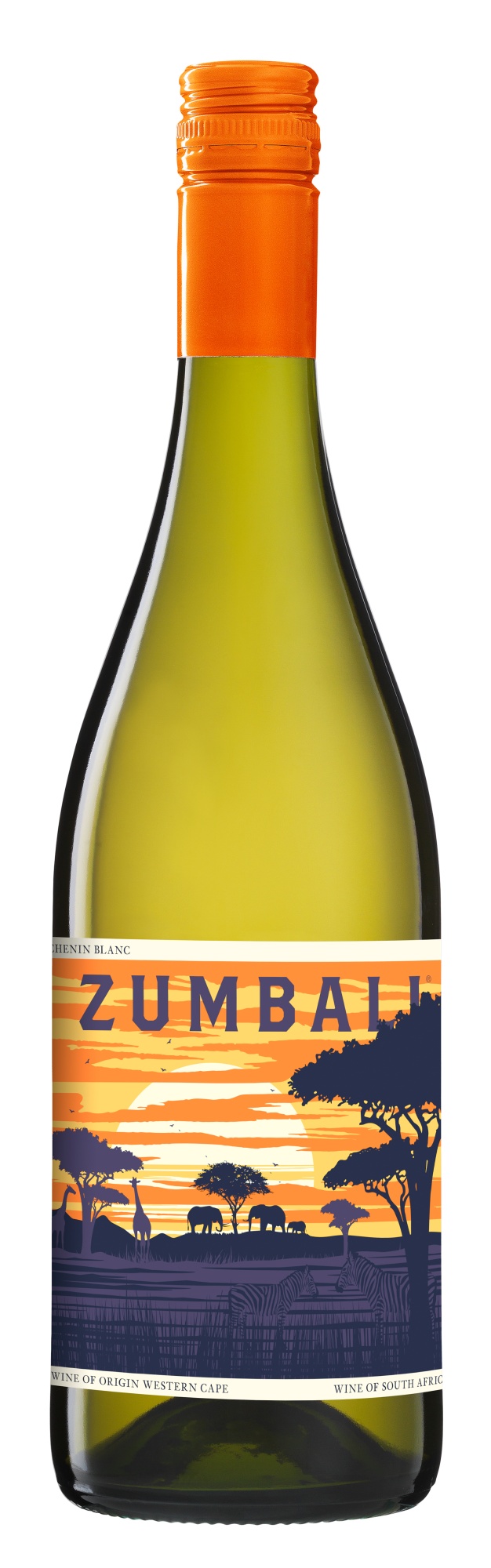 Вино Белое Сухое Zumbali Chenin Blanc 2022 0,75 л фото