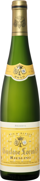 Вино Белое Полусухое Gustave Lorentz Riesling Reserve Alsace 2023 0,75 л фото
