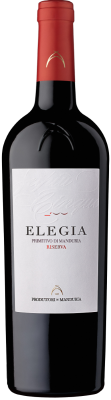 Вино Красное Полусухое Produttori Vini Manduria Elegia Riserva 2021 0,75 л фото