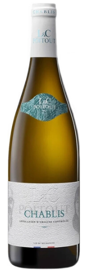 Вино Белое Сухое L&C Poitout Chablis 2022 0,75 л фото