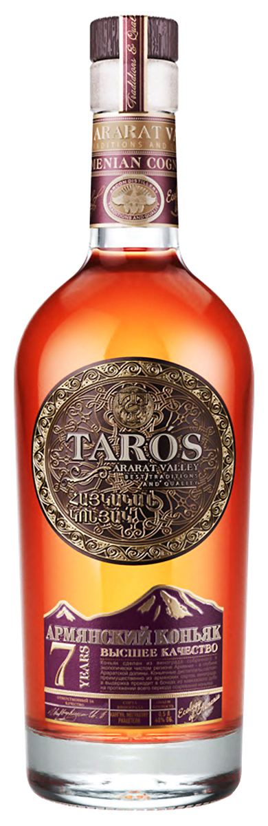 Бренди Taros 7 YO 2012 0,5 л фото