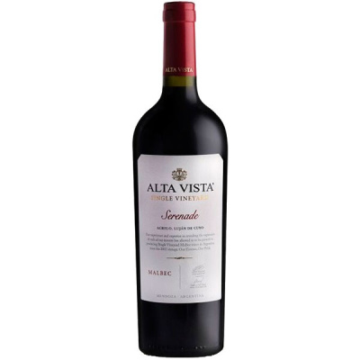 Вино Красное Сухое Alta Vista Single Vineyard Serenade Malbec 2018 0,75 л фото
