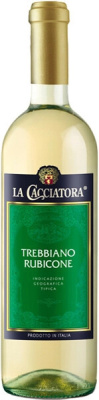 Вино Белое Сухое La Cacciatora Trebbiano Rubicone 2024 0,25 л фото
