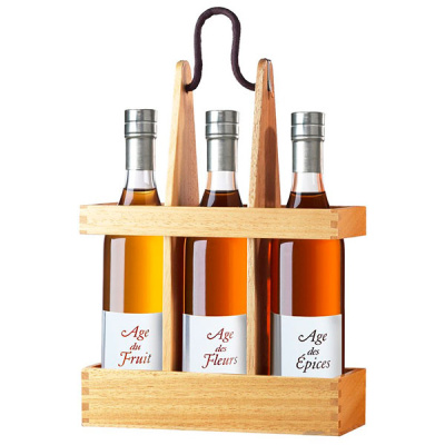 Коньяк Леопольд Гурмель Аж де Флёр Фэн Буа 42% 1х0,2 л из набора фото