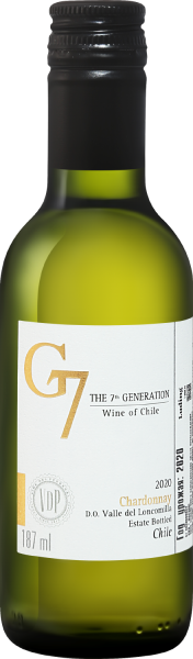 Вино Белое Сухое Viña del Pedregal G7 Chardonnay Loncomilla Valley 2024 0,187 л фото