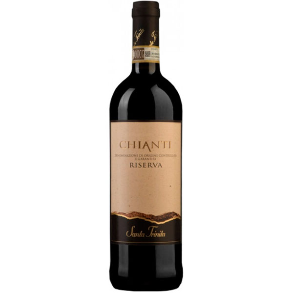 Вино Красное Сухое Chiantigiane Santa Trinita Chianti Riserva 2019 0,75 л фото