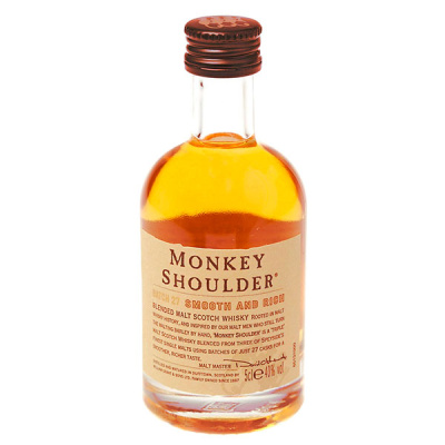 Виски Monkey Shoulder Batch 27 Blended Malt Speyside 0,05 л фото