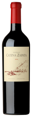 Вино Катена Cапата Николас 2016 красное сухое 13,5% 1,5 л фото
