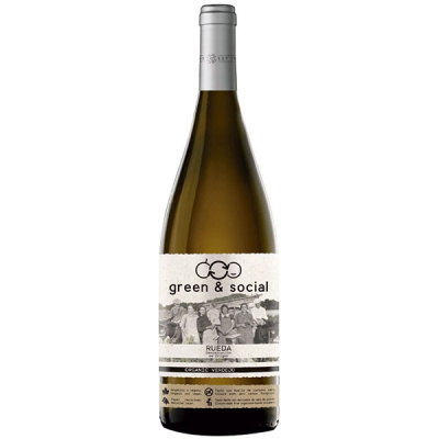 Вино Белое Сухое Green & Social Organic Verdejo Rueda 2021 0,75 л фото