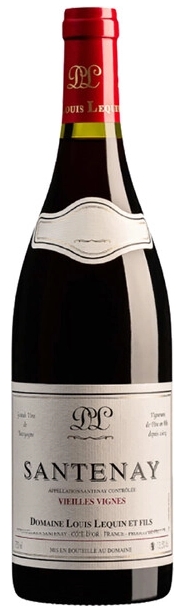Вино Красное Сухое Domaine Louis Lequin et Fils Santenay Vieilles Vignes 2017 0,75 л фото
