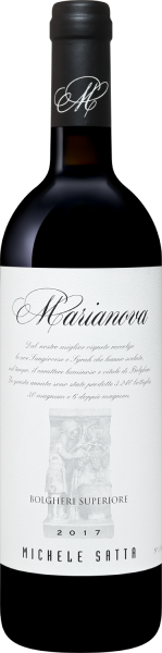 Вино Красное Сухое Michele Satta Marianova Bolgheri Superiore 2017 0,75 л фото