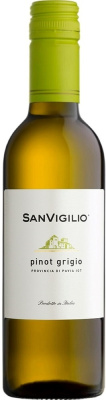 Вино Белое Сухое SanVigilio Pinot Grigio Provincia di Pavia 2024 0,375 л фото