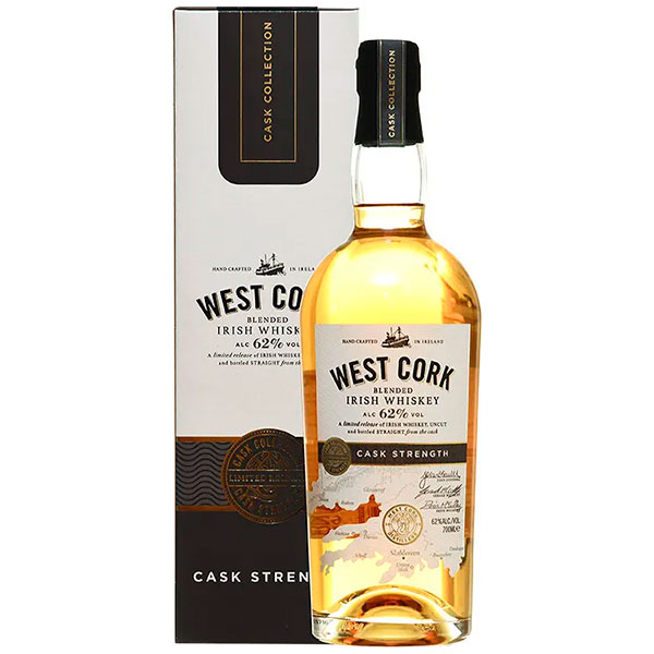 Виски West Cork Cask Strength in gift box 0,70 л фото
