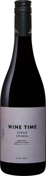 Вино Красное Сухое Wein und Wasser Wine Time Syrah Crimea 2022 0,75 л фото