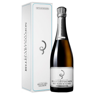 Шампанское Белое Брют Billecart-Salmon Blanc de Blancs Grand Cru Brut Champagne in gift box 0,75 л фото