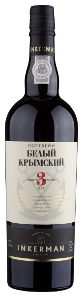 Вино креплёное Белое Inkerman Porto White Crymskiy 2014 0,75 л фото