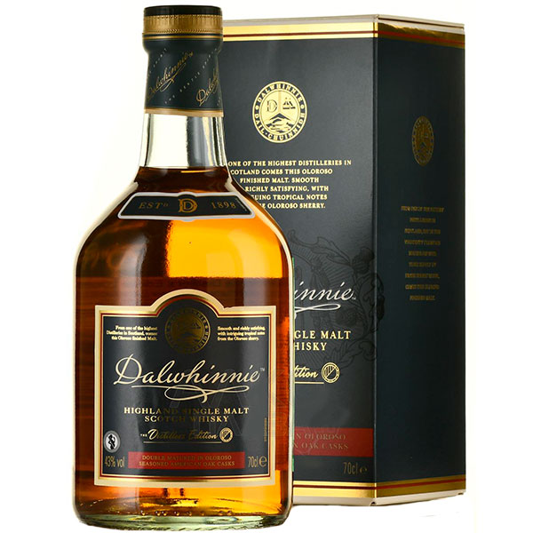 Виски Dalwhinnie Distillers Edition Single Malt Highland in gift box 0,70 л фото