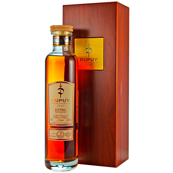 Коньяк Dupuy Extra Fine Champagne in wooden box 0,7 л фото