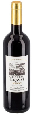 Вино Красное Сухое Chateau Gravat Cru Bourgeois Medoc 2019 0,75 л фото
