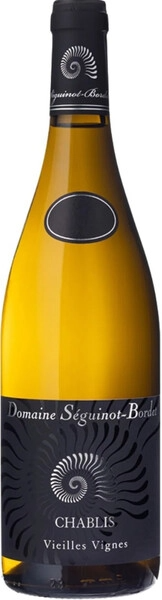 Вино Белое Сухое Domaine Seguinot-Bordet Chablis Vieilles Vignes 2024 0,75 л фото