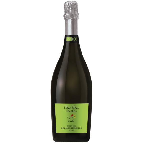 Вино игристое Белое Брют Cielo e Terra Bio Bio Bubbles 0,75 л фото