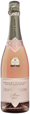 Вино игристое Допфф и Ирион Креман д'Эльзас Розе Брют 2022 Розовое Брют 12% 0,75 л фото