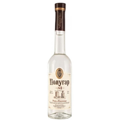 Дистиллят Polugar № 1 Rye & Wheat 0,1 л фото