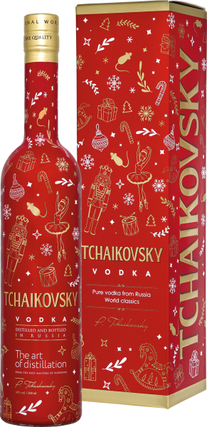 Водка Tchaikovsky Nutcracker in gift box 0,5 л фото