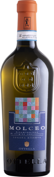 Вино Белое Сухое Ottella Molceo Riserva Lugana 2021 0,75 л фото