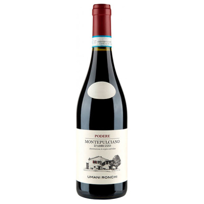 Вино Красное Сухое Umani Ronchi Podere Montepulciano d'Abruzzo 2022 0,75 л Вино Красное Сухое Umani Ronchi Podere Montepulciano d'Abruzzo 2022 0,75 л фото
