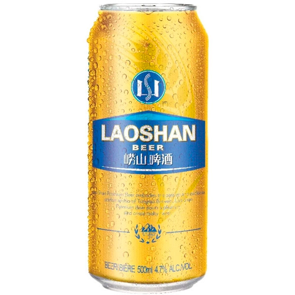 Пиво Светлое Tsingtao Laoshan in can 0,5 л фото