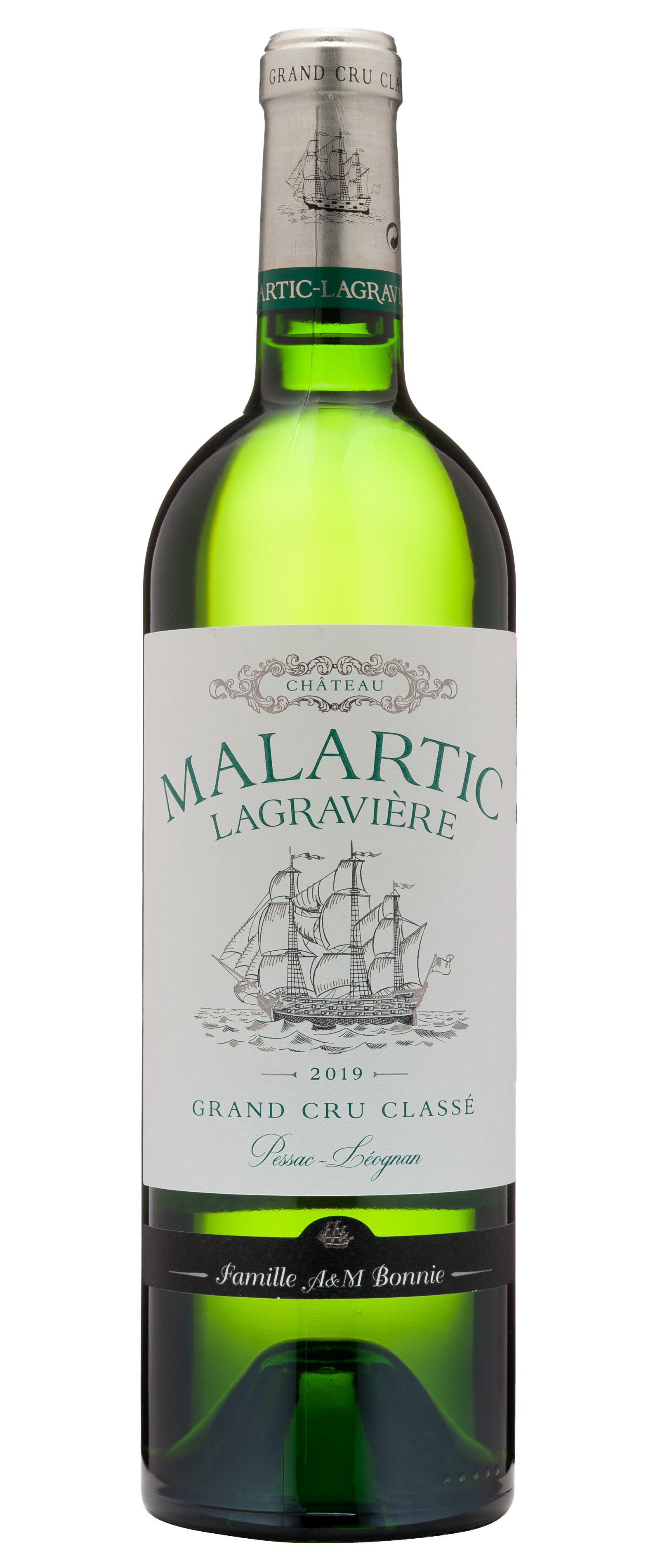 Вино Белое Сухое Chateau Malartic-Lagraviere Grand Cru Classe Blanc 2019 0,75 л фото